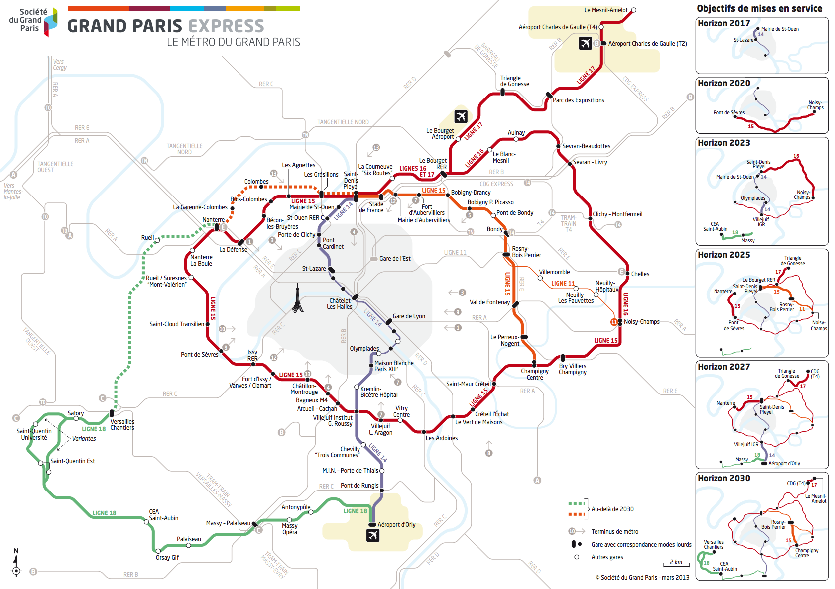 Carte Grand Paris