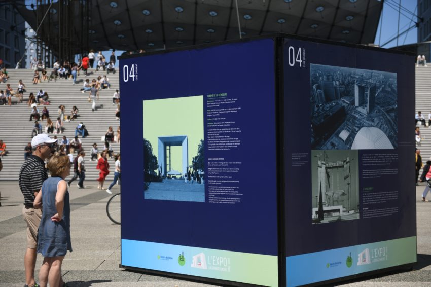 Une exposition pour f ter les trente ans de la Grande Arche